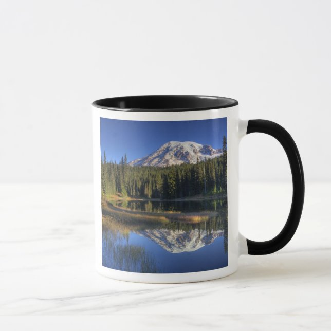WA, Mt. Rainier nationalpark, Mt. Rainier Mugg (Höger)
