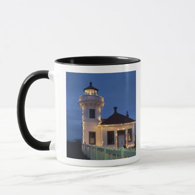 WA, Mukilteo, Mukilteos fyr, etablerad Mugg (Vänster)
