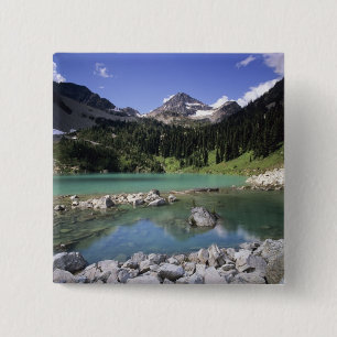 WA, Okanogan NF, Lewis Lake och Black Peak Knapp
