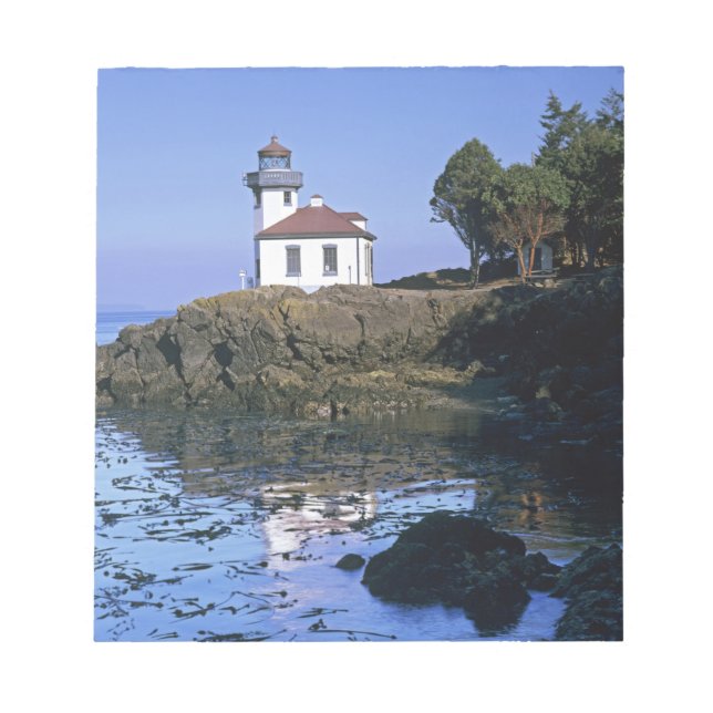 WA, San Juan Island, Lime Kiln fyr Anteckningsblock (Framsida)
