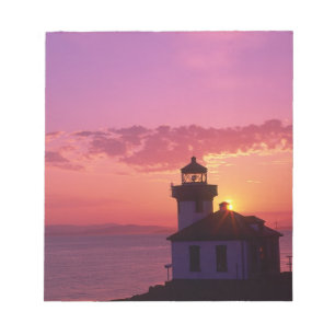 WA, San Juan Island, Lime Kiln Lighthouse, 1919, 2 Anteckningsblock