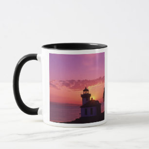 WA, San Juan Island, Lime Kiln Lighthouse, 1919, 2 Mugg