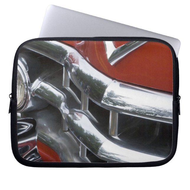 WA Seattle, klassikeramerikanbil. 4 Laptop Fodral (Framsidan)