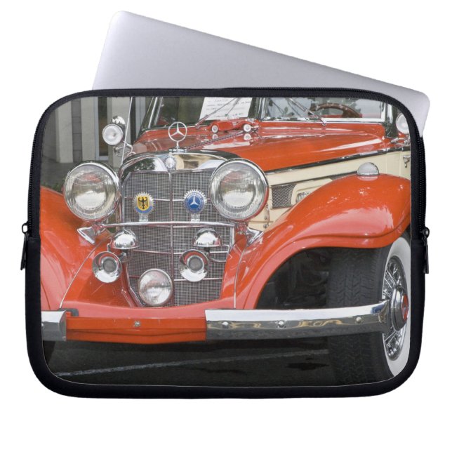 WA Seattle, klassikertyskbil. 2 Laptop Sleeve (Framsidan)