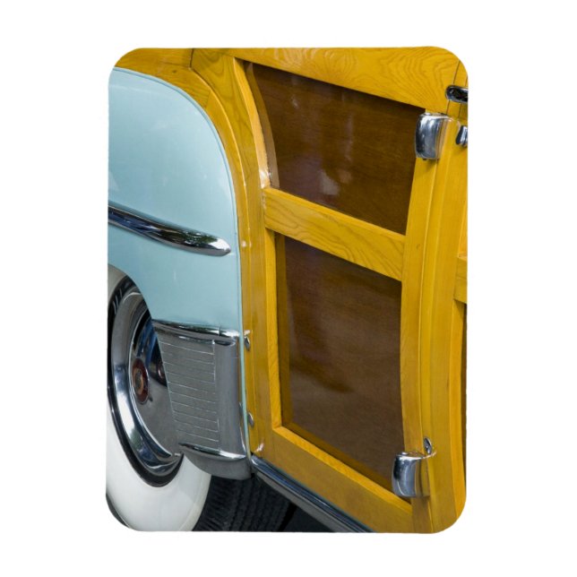 WA, Seattle, klassisk amerikansk bil. 2 Magnet (Vertikal)