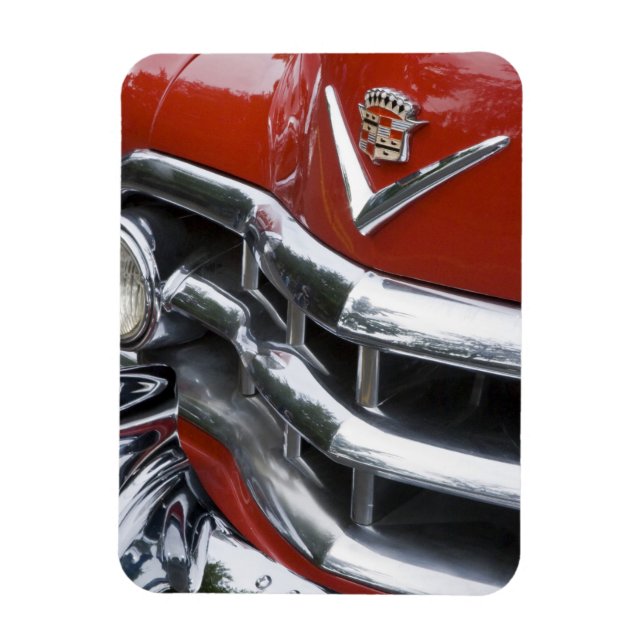 WA, Seattle, klassisk amerikansk bil. 4 Magnet (Vertikal)