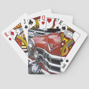 WA, Seattle, klassisk amerikansk bil. Casinokort