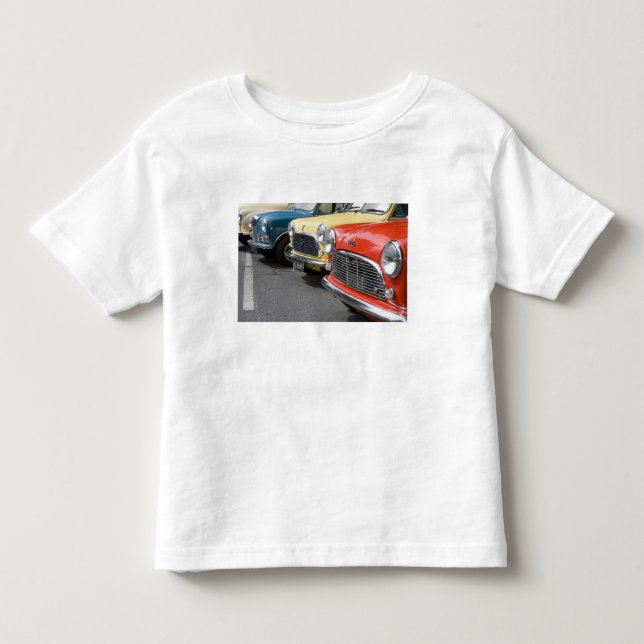 WA, Seattle, klassisk brittisk bil. Tee Shirt (Framsida)