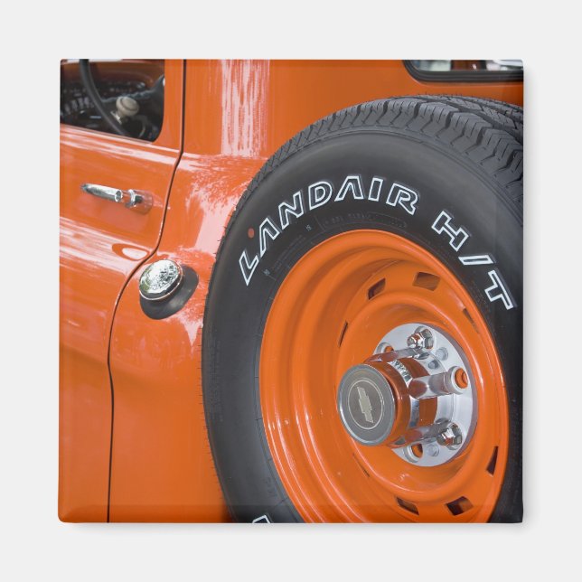 WA, Seattle, Klassisk pickup. Magnet (Framsidan)