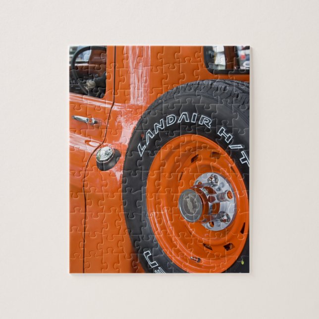 WA, Seattle, Klassisk pickup. Pussel (Vertikal)