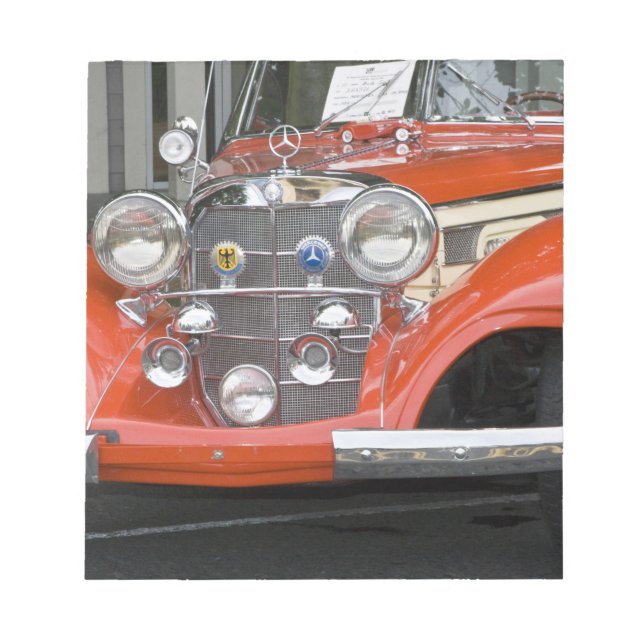 WA, Seattle, klassisk tysk bil. 2 Anteckningsblock (Framsida)