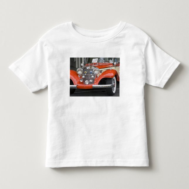 WA, Seattle, klassisk tysk bil. 2 T-shirt (Framsida)