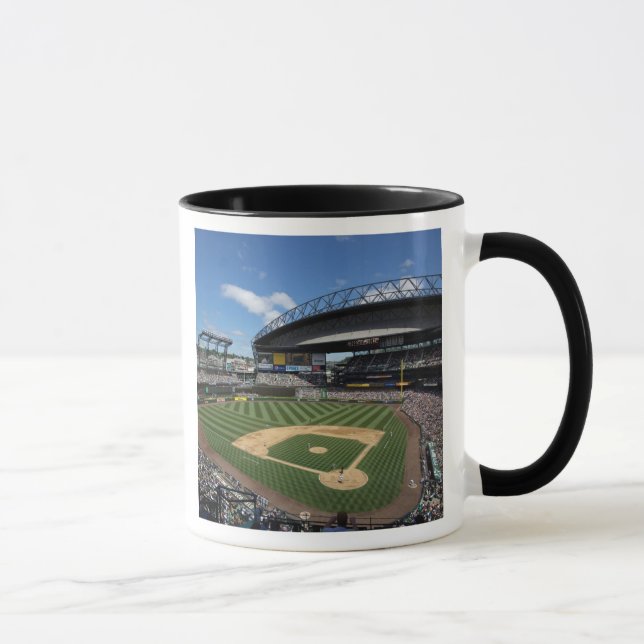 WA, Seattle, Safeco Fält, Mariners baseball Mugg (Höger)