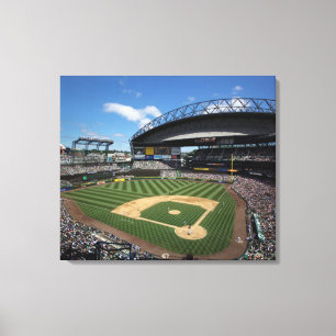 WA, Seattle, Safeco Field, Mariners baseboll Canvastryck