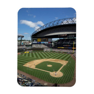 WA, Seattle, Safeco Field, Mariners baseboll Magnet