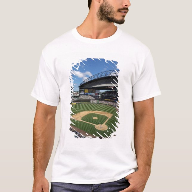 WA, Seattle, Safeco Field, Mariners baseboll T-shirt (Framsida)