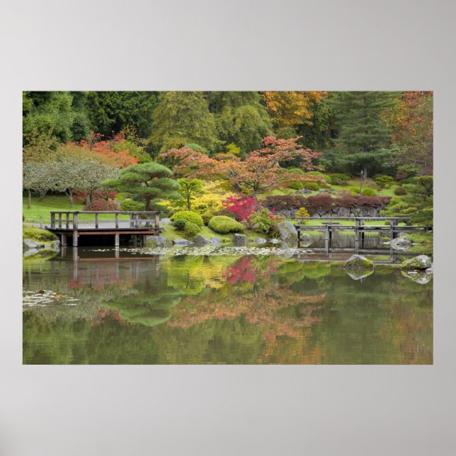 WA, Seattle, Washington Park Arboretum, 3 Poster (Framsidan)