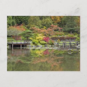 WA, Seattle, Washington Park Arboretum, 3 Vykort
