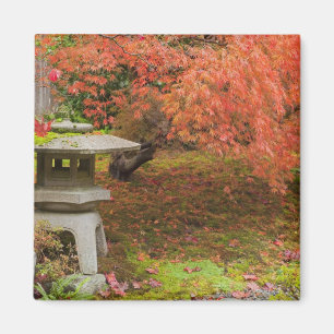 WA, Seattle, Washington Park Arboretum, Japanska 2 Magnet