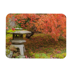 WA, Seattle, Washington Park Arboretum, Japanska 2 Magnet