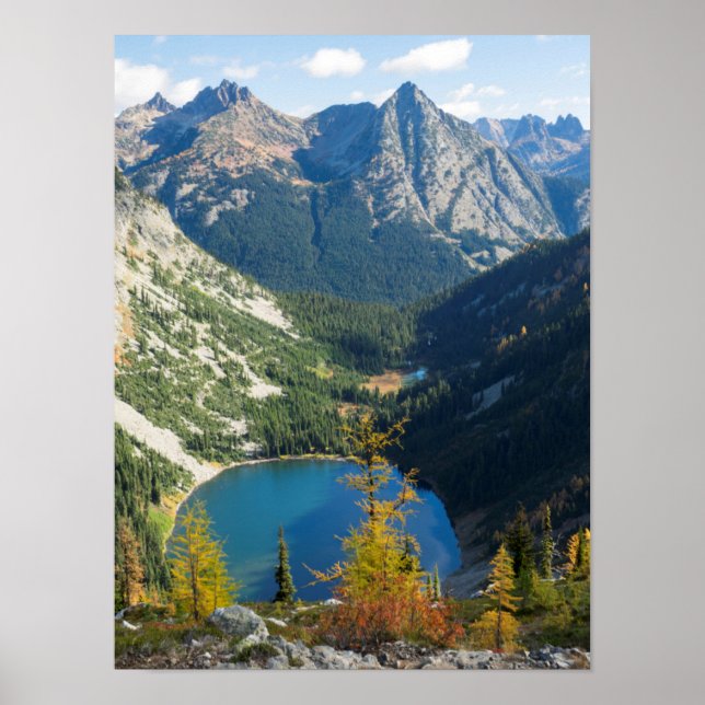 WA, Wenatchee National Forest, Lake Ann Poster (Framsidan)
