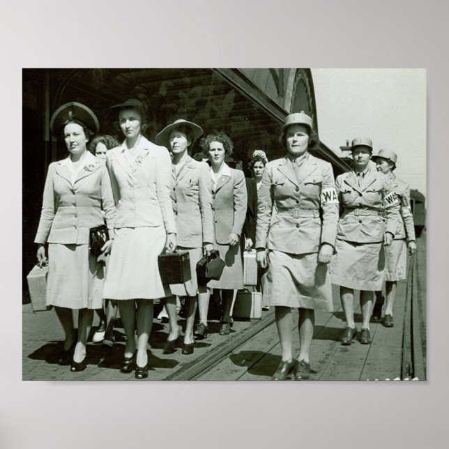 WAAF Rekrytering 1942 Poster (Framsidan)