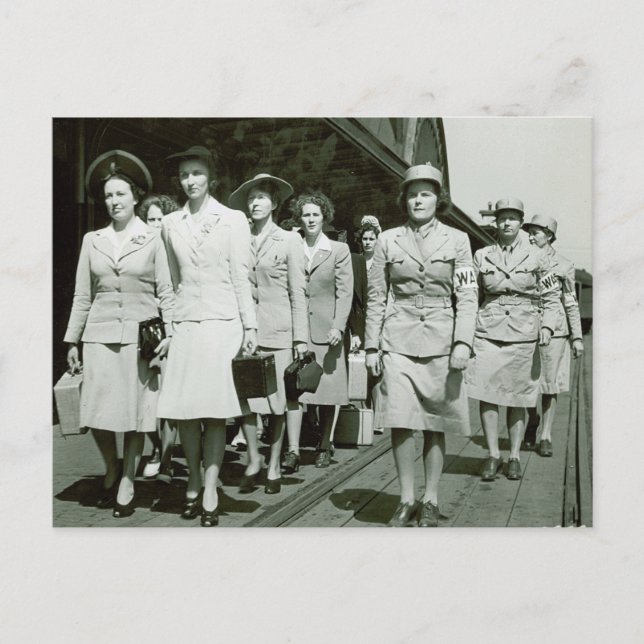 WAAF Rekrytering 1942 Vykort (Framsida)