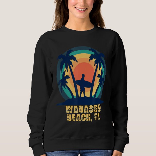 Wabasso Beach FL Florida Beach T Shirt (Framsida)