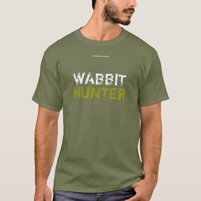 WABBIT-JÄGAREN - bekläda Tee (Framsida)