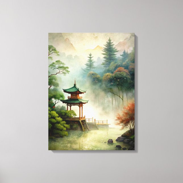 Wabi Sabi Art Canvastryck (Framsida)
