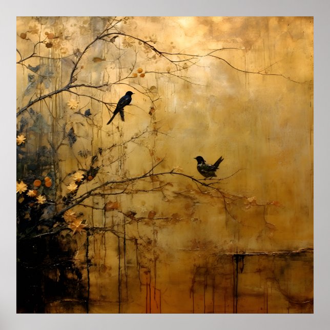 Wabi Sabi Japanska Stil Art Poster (Framsidan)