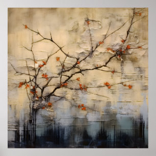 Wabi Sabi Japanska Stil Art Poster