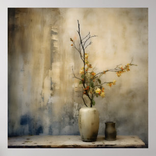 Wabi Sabi Japanska Stil Art Poster