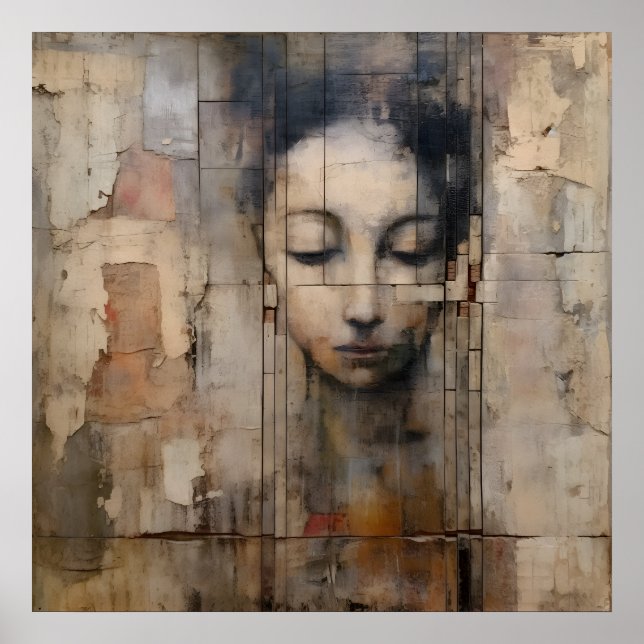 Wabi Sabi Japanska Stil Art Poster (Framsidan)