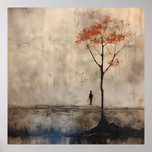 Wabi Sabi Japanska Stil Art Poster (Framsidan)