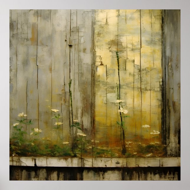 Wabi Sabi Japanska Stil Art Poster (Framsidan)