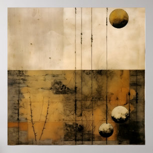 Wabi Sabi Japanska Stil Art Poster