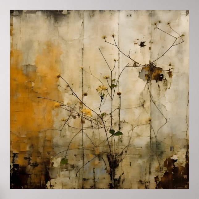 Wabi Sabi Japanska Stil Art Poster (Framsidan)