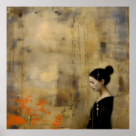 Wabi Sabi Japanska Stil Art Poster