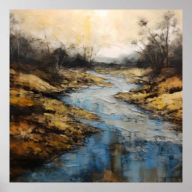 Wabi Sabi Japanska Stil Art Poster (Framsidan)