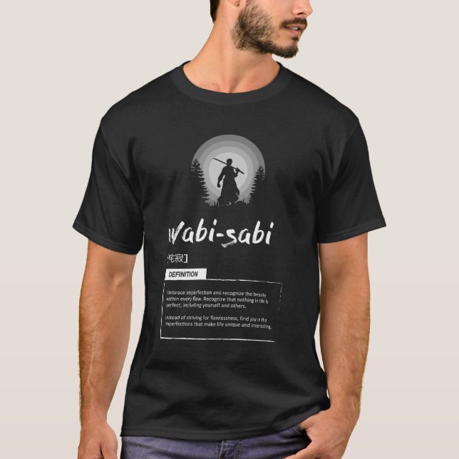 Wabi-Sabi - Japanskt koncept för framgång T Shirt (Framsida)