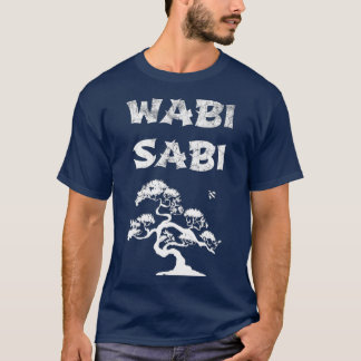 Wabi Sabi med Bonsai Träd T Shirt
