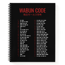 Wabun Code 和文モールス符号 Morse Spiralblock