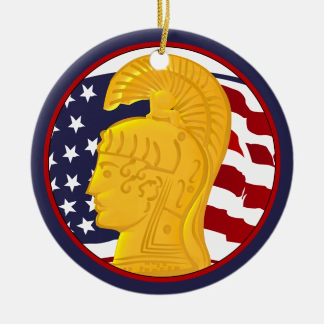 WAC JULGRANSPRYDNAD KERAMIK (Framsidan)