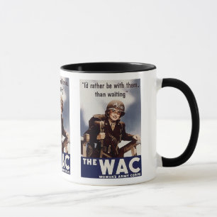 WAC som rekryterar affischen Mugg