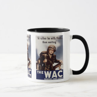 WAC som rekryterar affischen Mugg