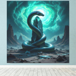 Wächter der Energiequelle   Canvastryck