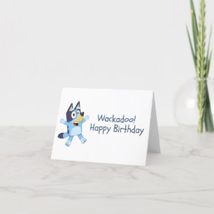 Wackadoo, Grattis på födelsedagen! Meddelande