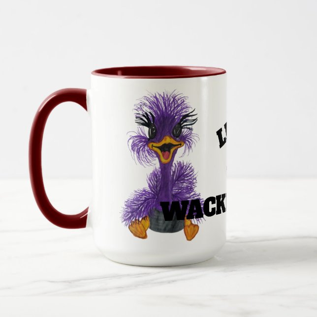 Wackadoodle Mugg Red (Vänster)