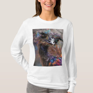 Wackadoodle Struts Personlig Bakre Del  T Shirt